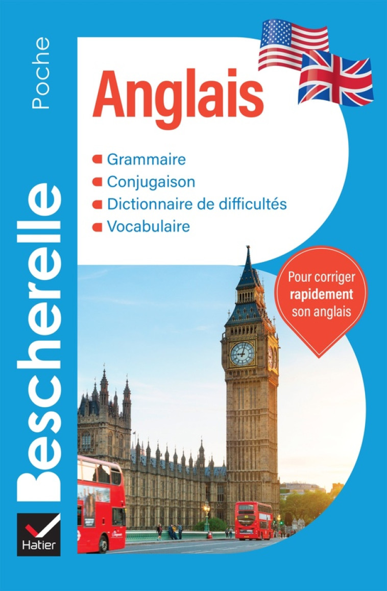 BESCHERELLE POCHE ANGLAIS - L-ESSENTIEL SUR LA LANGUE ANGLAISE - MALAVIEILLE/ROTGE - HATIER SCOLAIRE