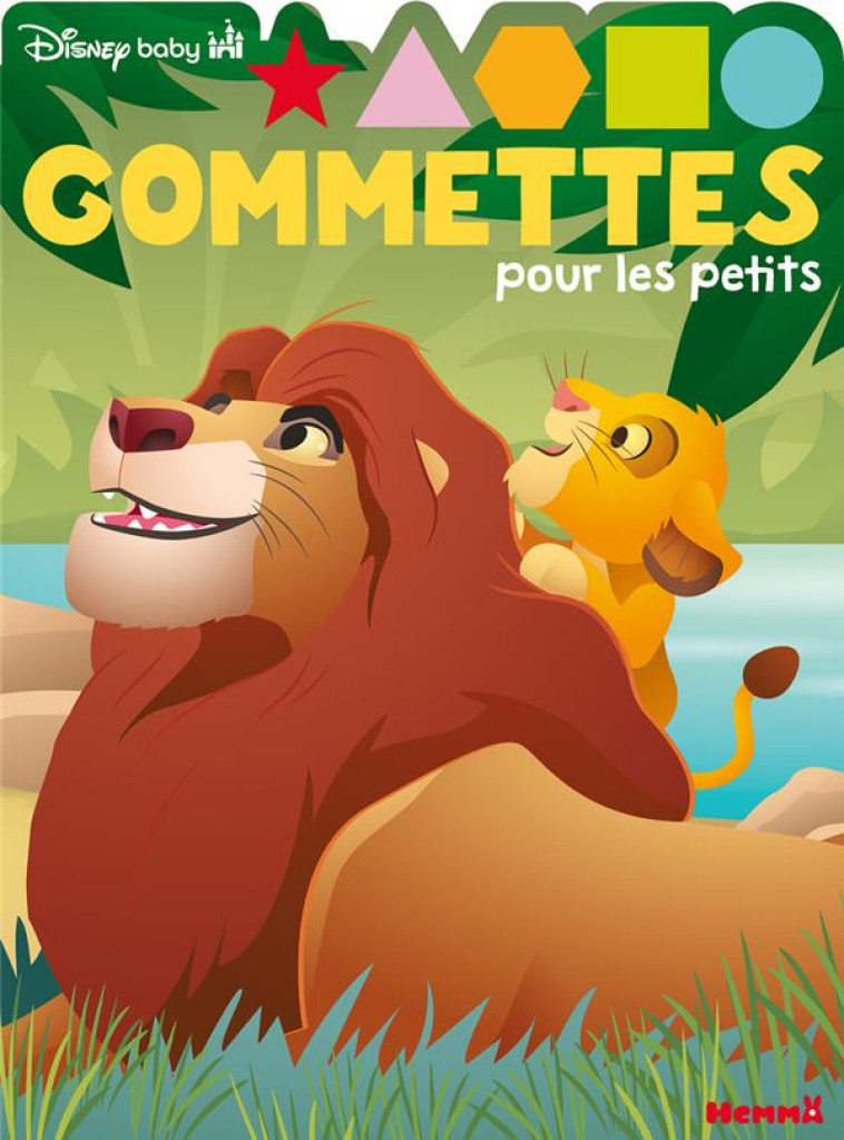 DISNEY BABY - GOMMETTES POUR LES PETITS (SIMBA ET MUFASA) - COLLECTIF - NC