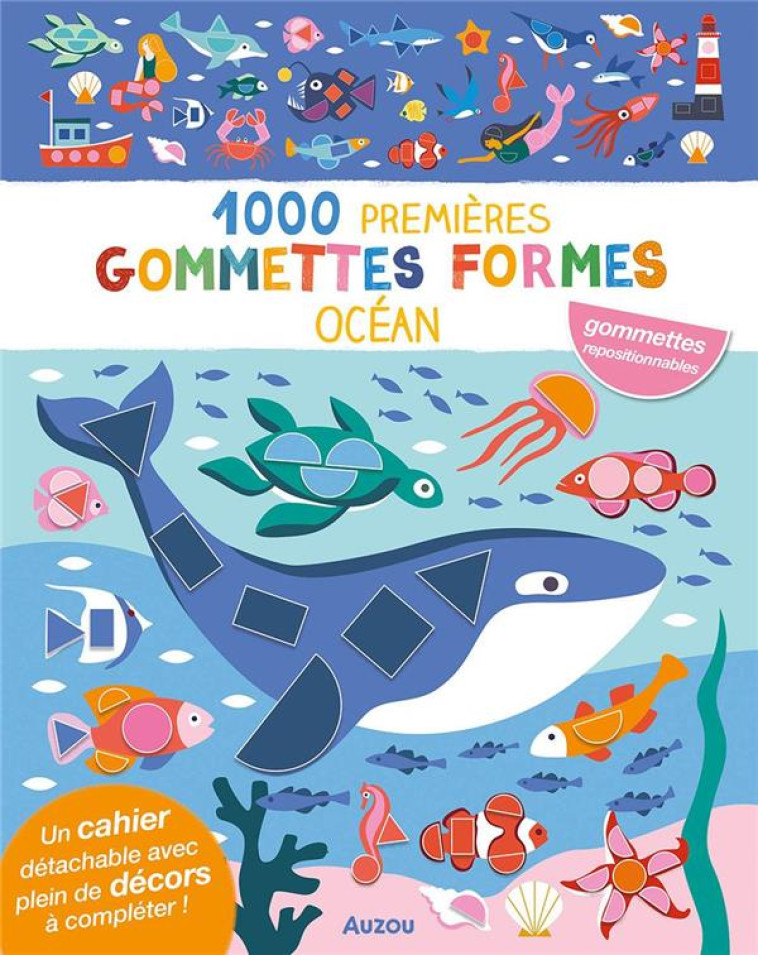 MES TOUT PREMIERS AUTOCOLLANTS - 1000 GOMMETTES - OCEAN NE - TAYLOR NADIA - PHILIPPE AUZOU