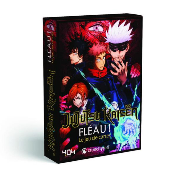 JUJUTSU KAISEN : FLEAUX - LE JEU DE CARTES - AKUTAMI/CRUNCHYROLL - NC