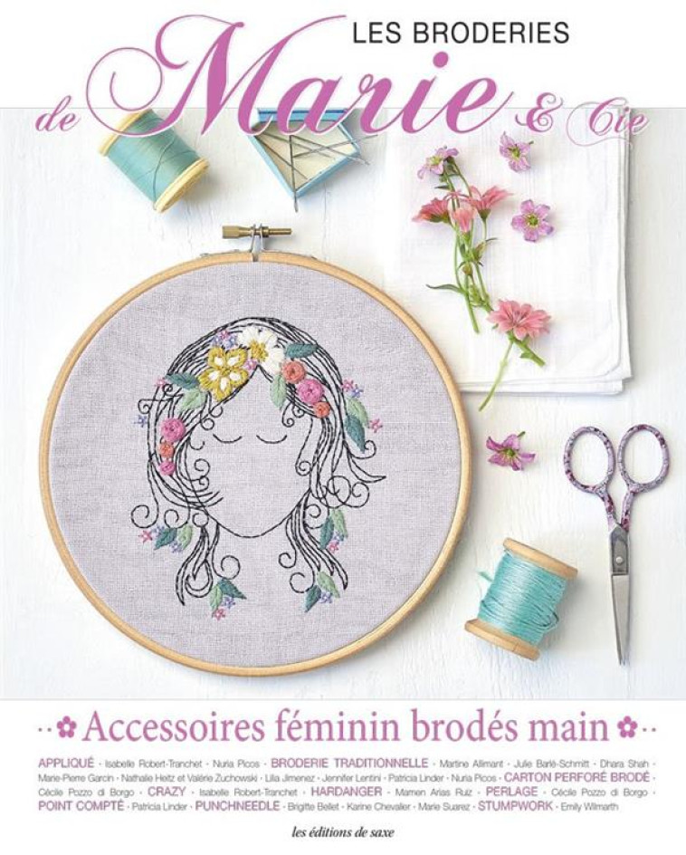 ACCESSOIRES FEMININ BRODES MAIN - UVRE COLLECTIVE - DE SAXE