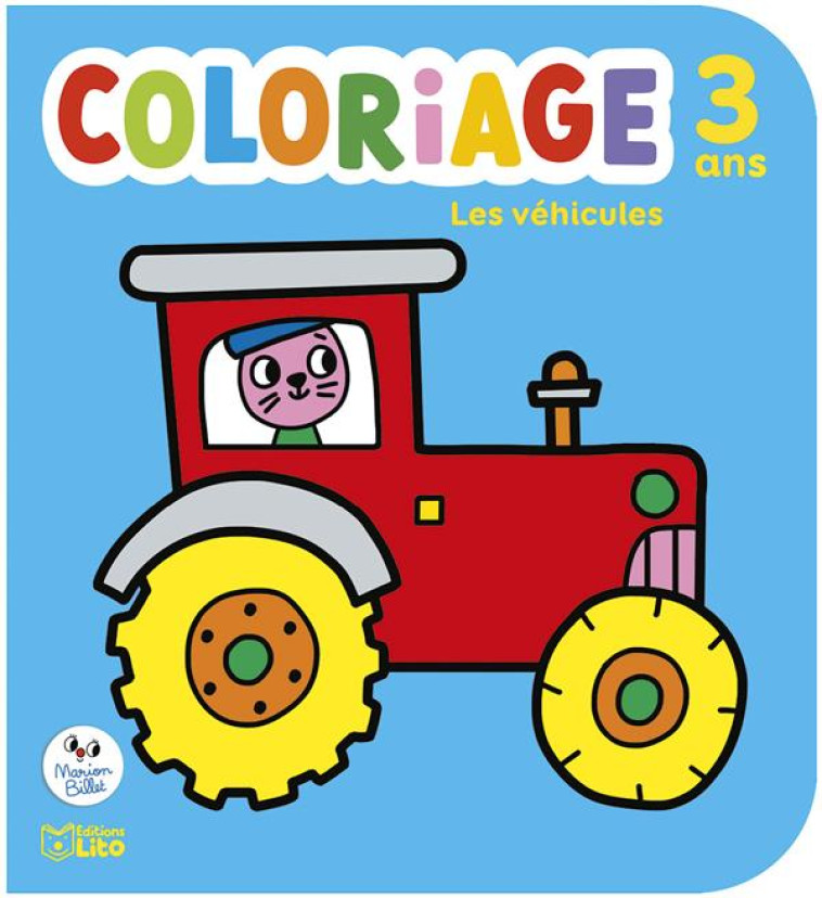 COLORIAGES BILLET VEHICULES - XXX - LITO