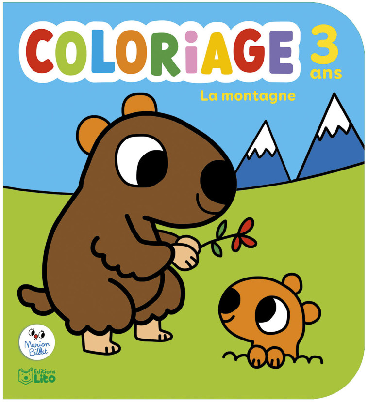 COLORIAGES BILLET MONTAGNE - XXX - LITO