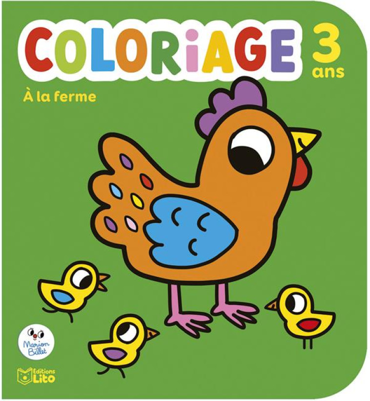 COLORIAGES BILLET LA FERME - XXX - LITO