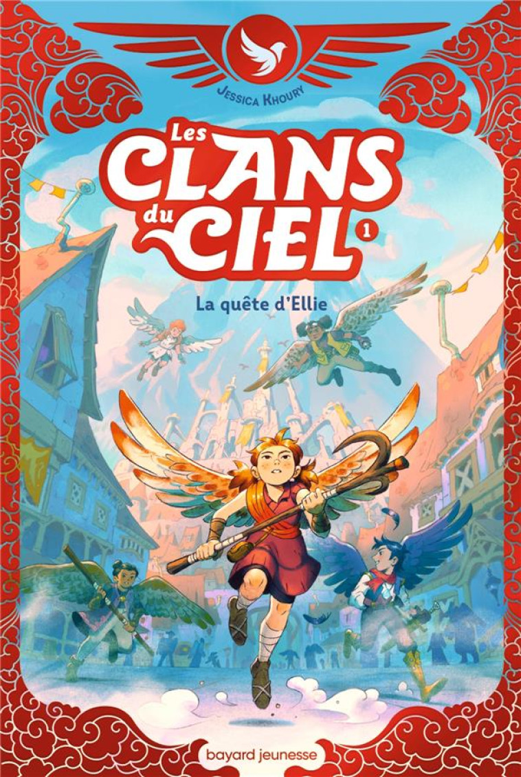 LES CLANS DU CIEL, TOME 01 - LES CLANS DU CIEL TOME 1 : LA QUETE D-ELLIE - KHOURY JESSICA - BAYARD JEUNESSE