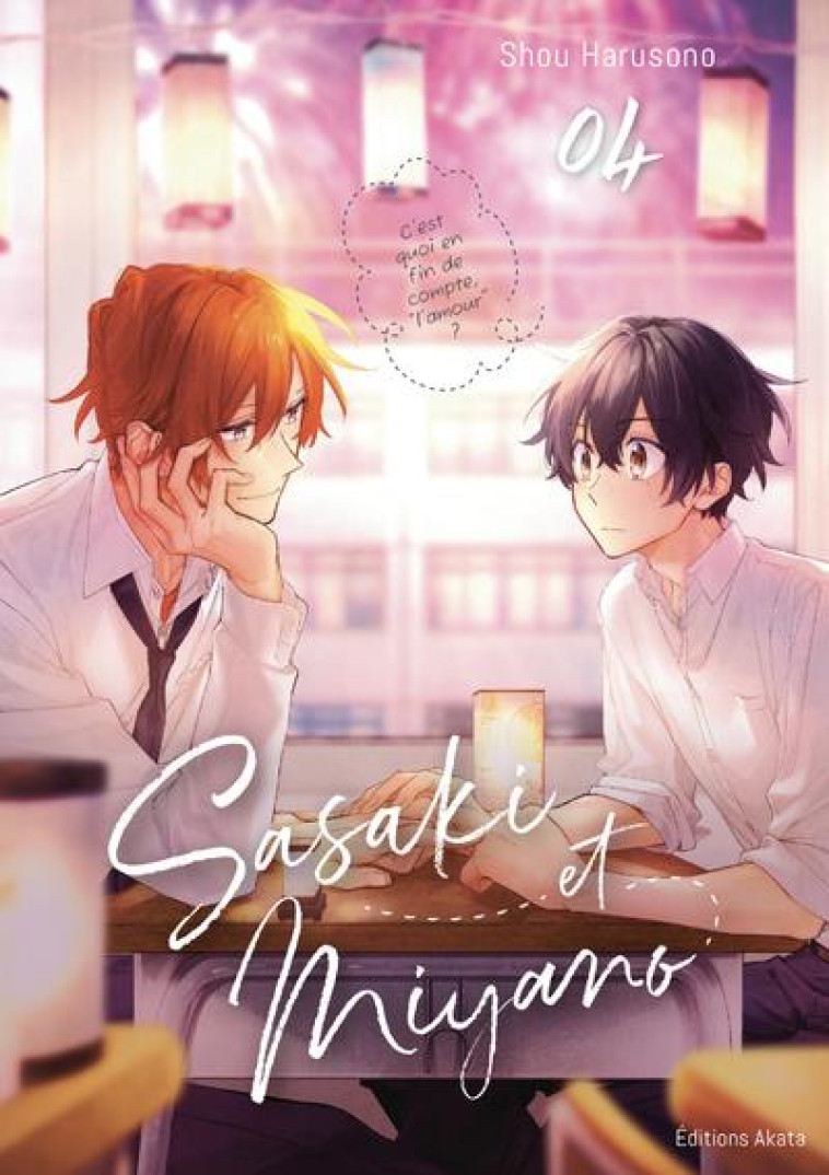 SASAKI ET MIYANO - TOME 4 (VF) - HARUSONO SHOU - AKATA