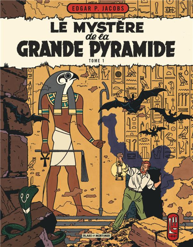 BLAKE & MORTIMER - TOME 4 - LE MYSTERE DE LA GRANDE PYRAMIDE - TOME 1 - EDGAR P. JACOBS - Blake et Mortimer