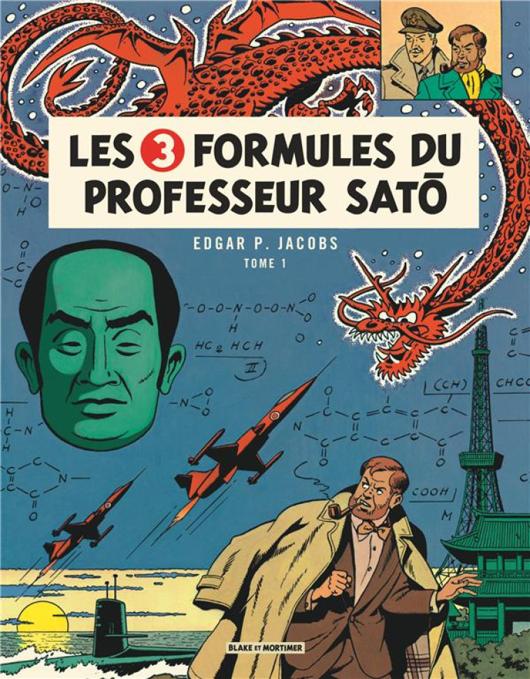 BLAKE & MORTIMER - TOME 11 - LES 3 FORMULES DU PROFESSEUR SAT - TOME 1 - EDGAR P. JACOBS - Blake et Mortimer