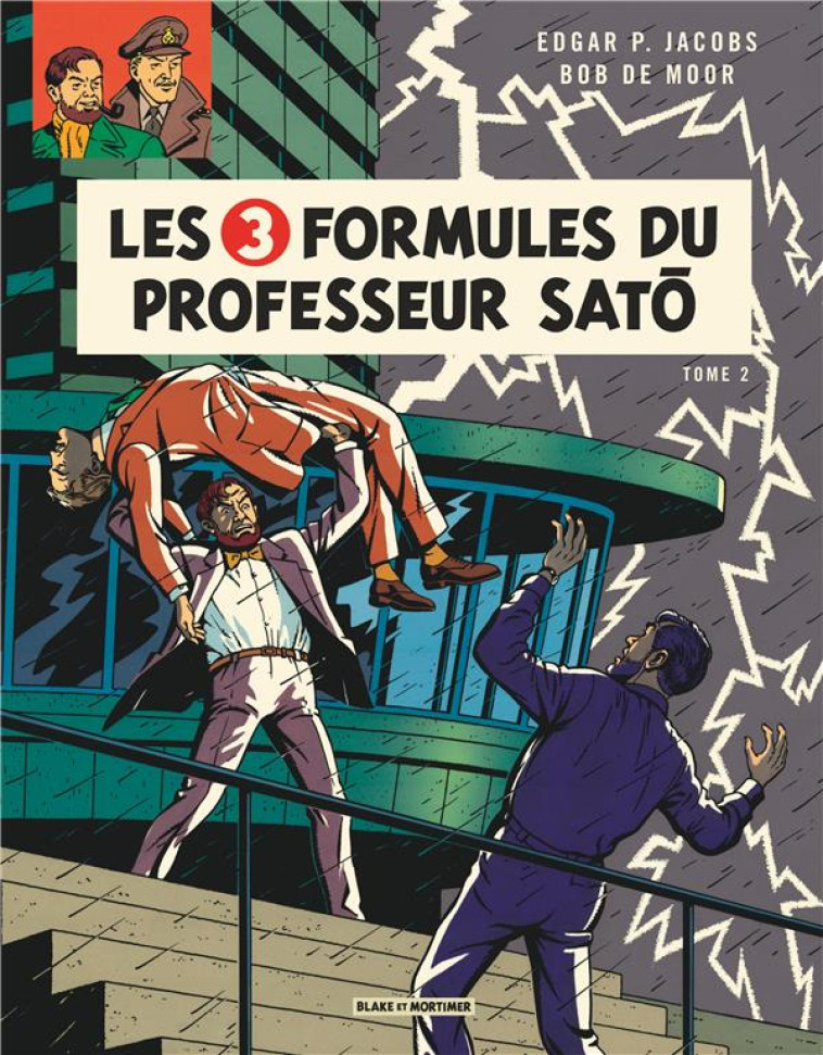 BLAKE & MORTIMER - TOME 12 - LES 3 FORMULES DU PROFESSEUR SAT - TOME 2 - EDGAR P. JACOBS - Blake et Mortimer