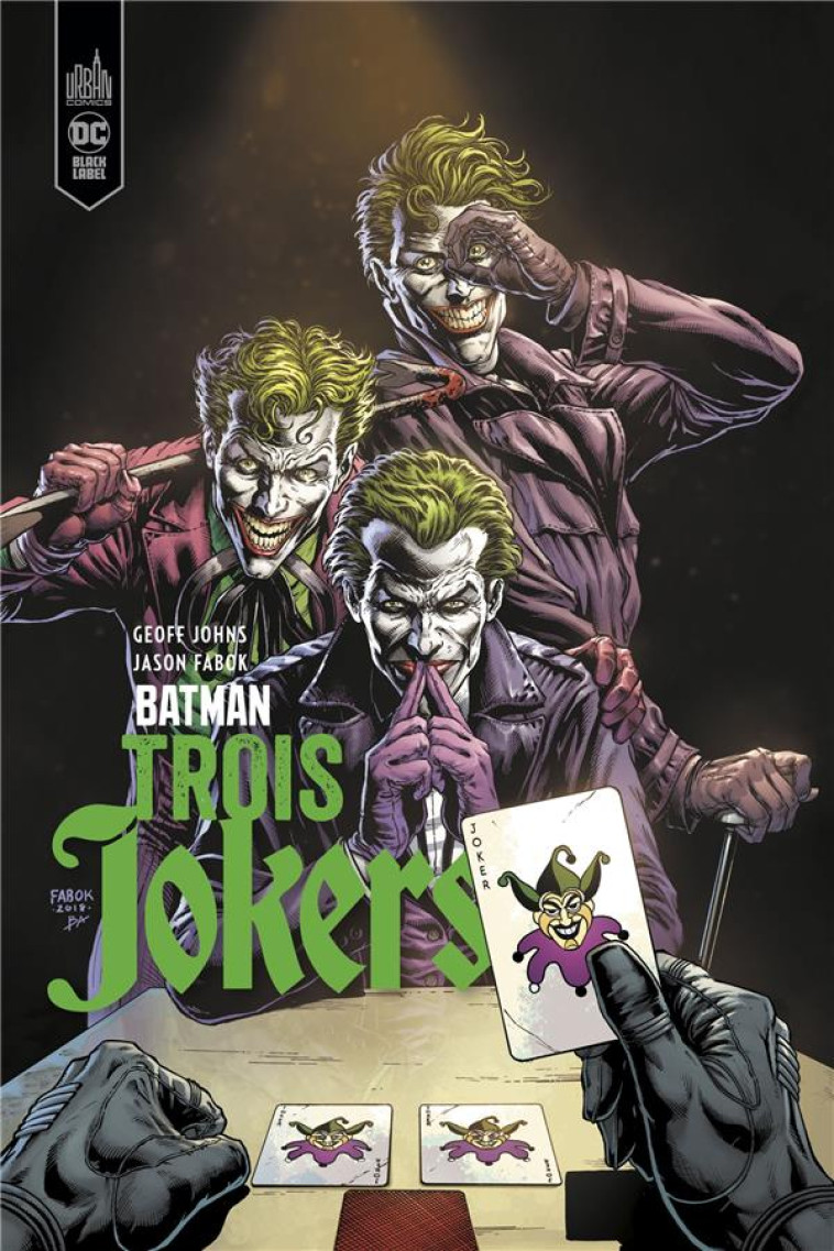 TROIS JOKERS - TROIS JOKERS - JOHNS GEOFF - URBAN COMICS