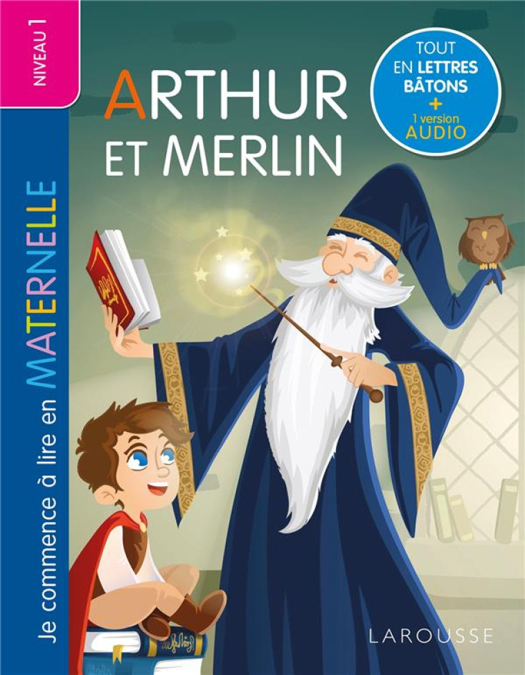 JE COMMENCE A LIRE EN MATERNELLE - ARTHUR - COLLECTIF - LAROUSSE