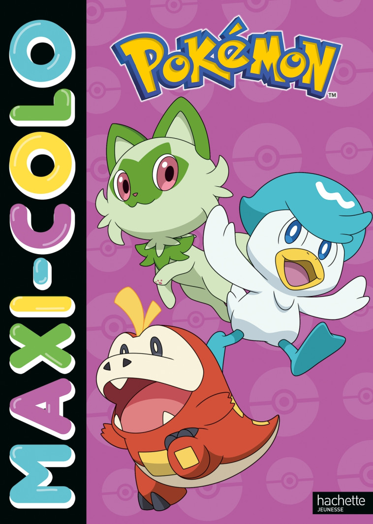 Pokémon - Maxi-colo - Pokémon Company The,   - HACHETTE JEUN.