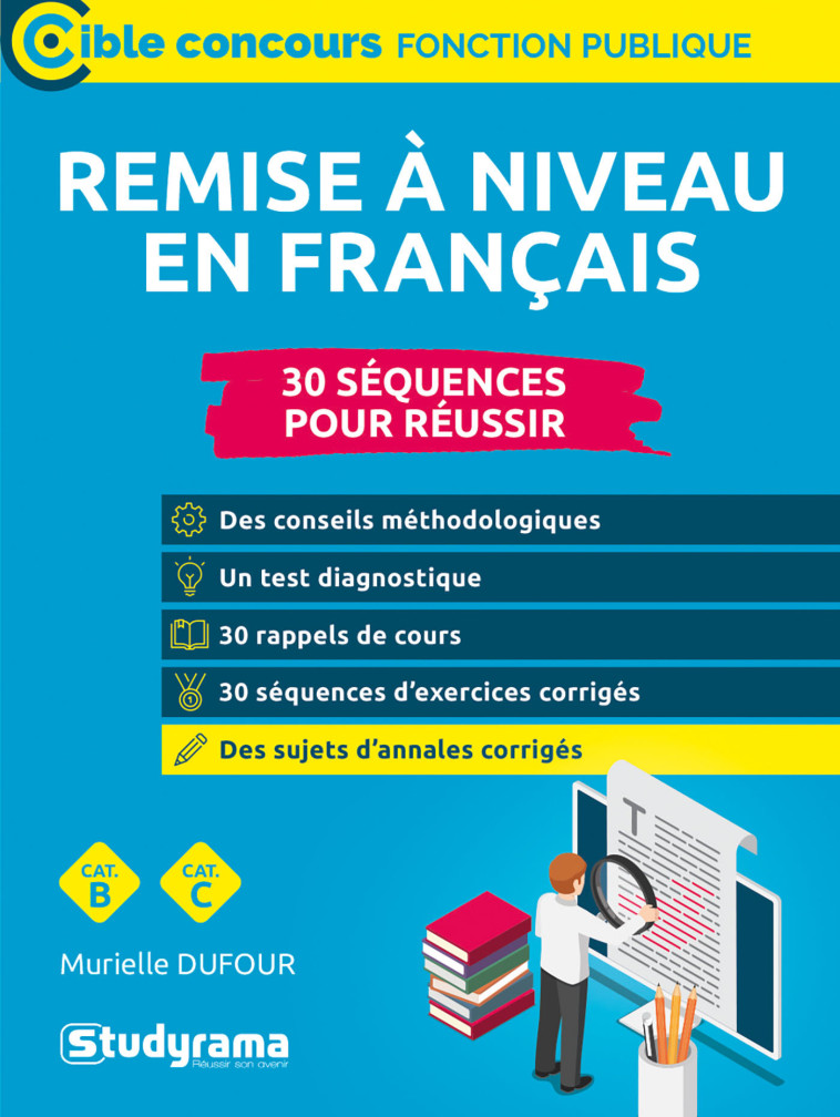 Remise à niveau en français  - DUFOUR MURIELLE - STUDYRAMA