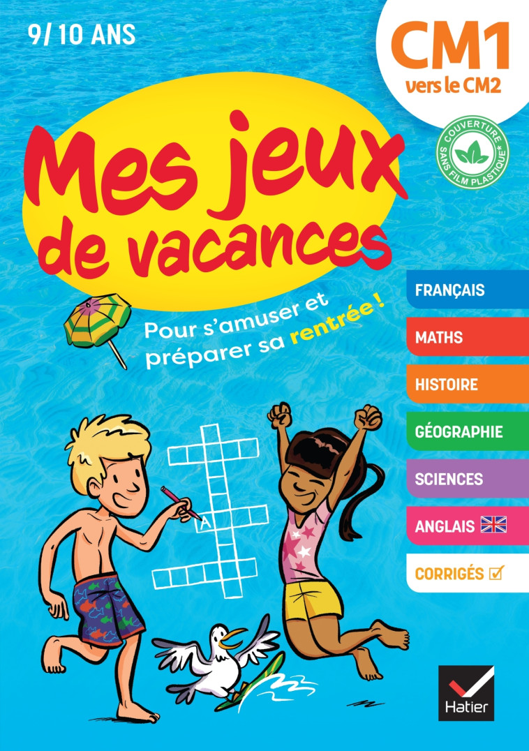 Mes jeux de vacances du CM1 vers le CM2- 2024 - Cohen Albert, Robert Yannick - HATIER