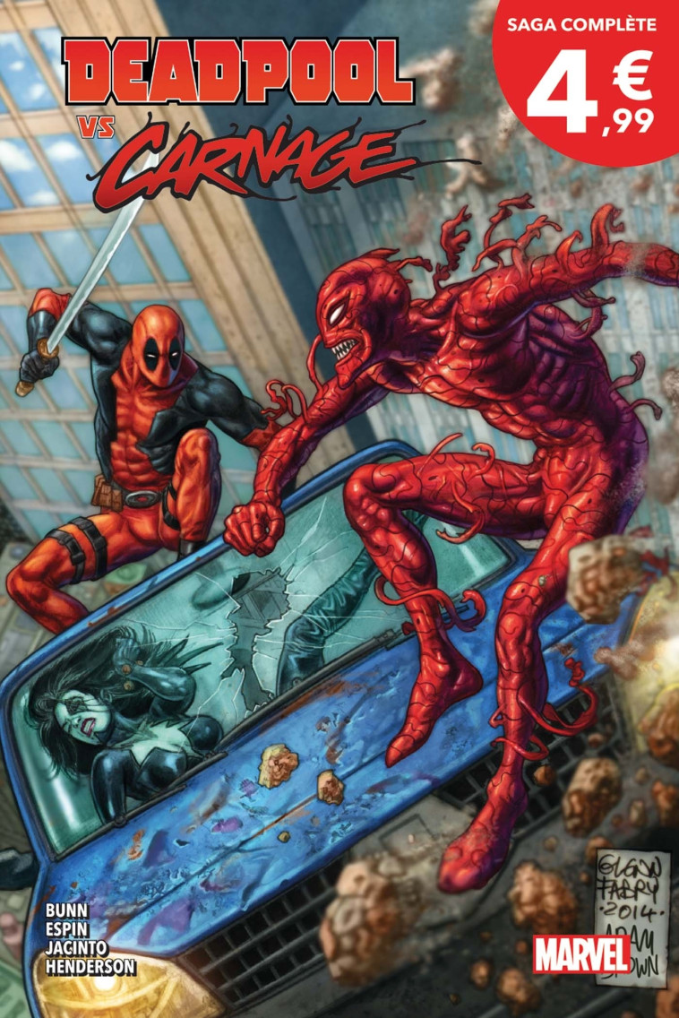 Deadpool Vs. Carnage - Bunn Cullen, Espin Salva - PANINI