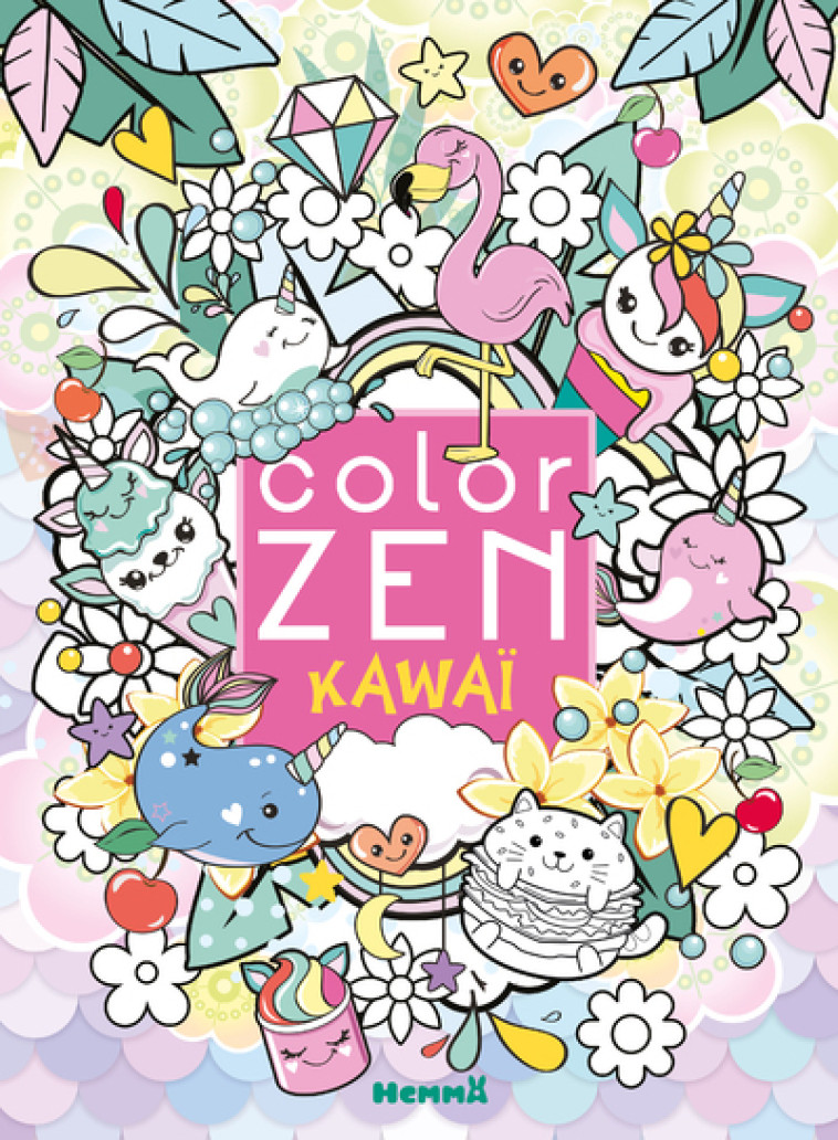 Color Zen - Kawaii - Collectif Collectif - HEMMA