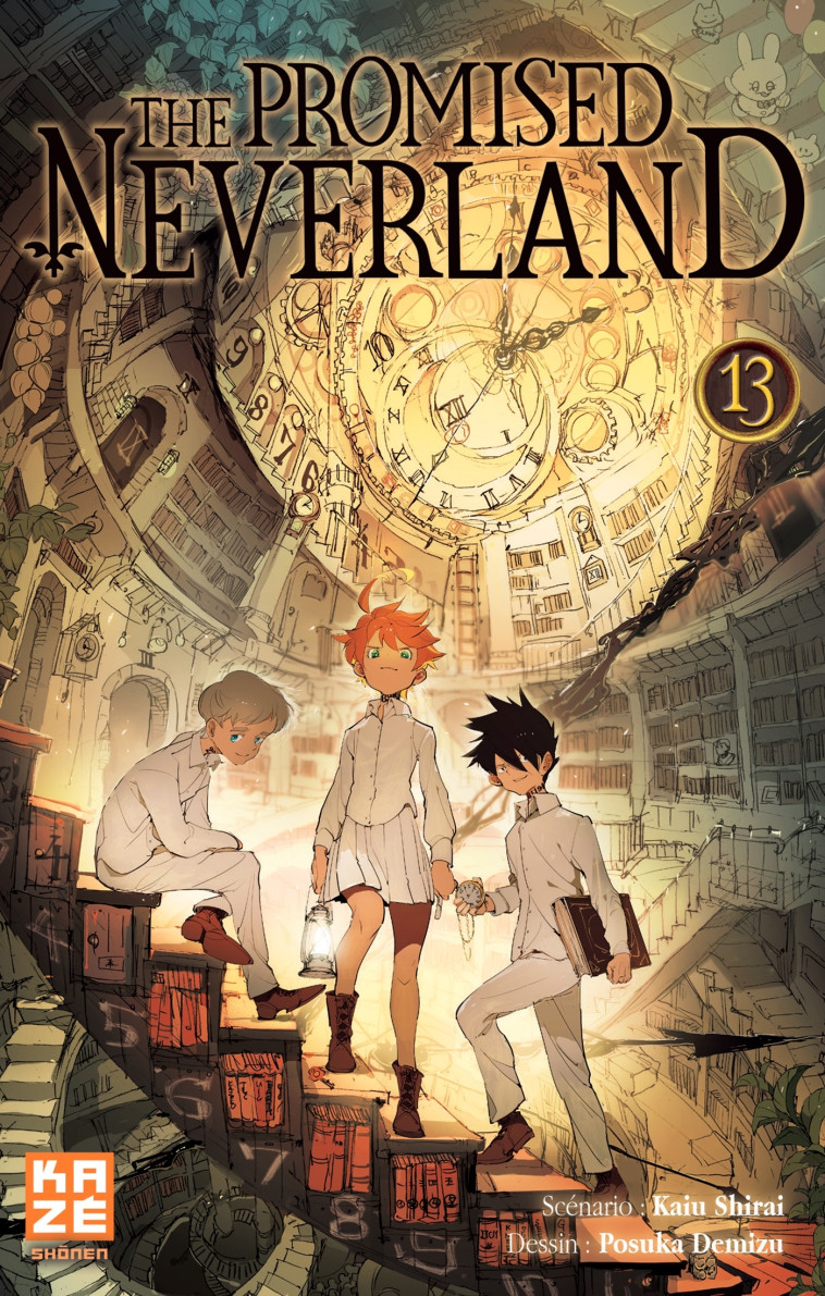 The Promised Neverland T13 - SHIRAI Kaiu, Demizu Posuka - CRUNCHYROLL