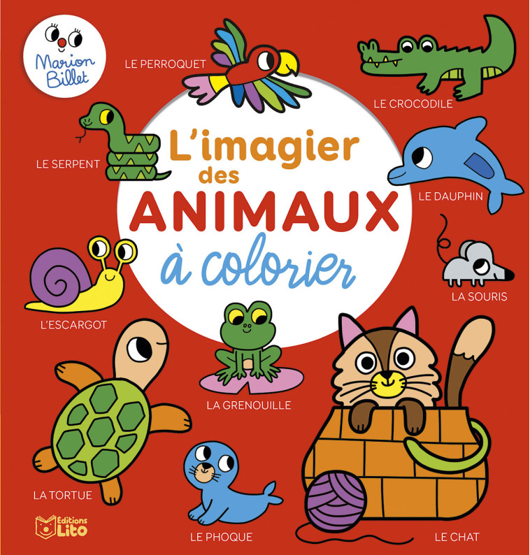 COLORIAGE IMAGIER ANIMAUX - XXX - LITO