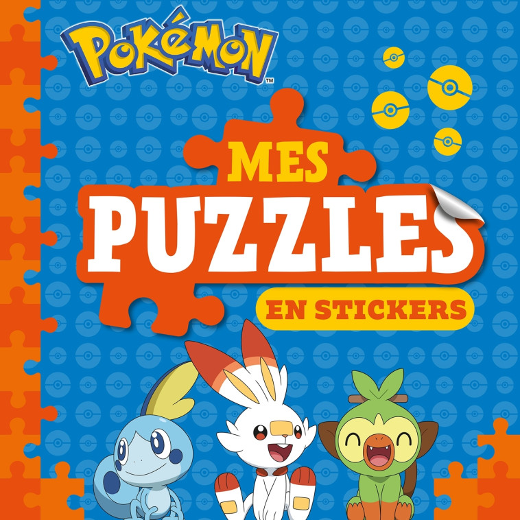 Pokémon - Mes puzzles en stickers - Pokémon Company The,   - HACHETTE JEUN.