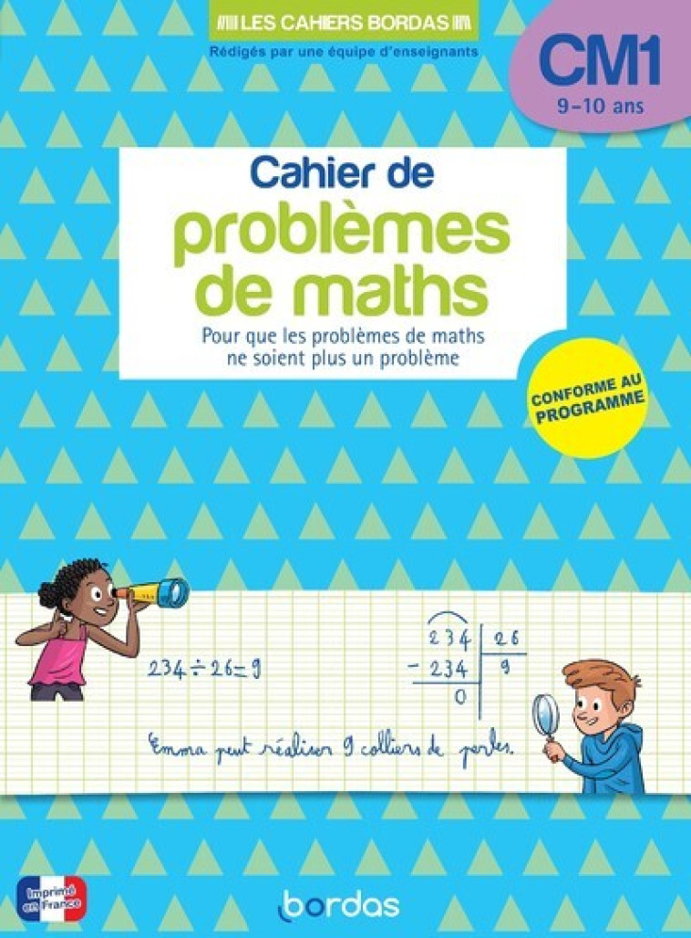 Mon cahier de problèmes de maths CM1 - Le Madec Hervé, Charles Alain, Blanchis Françoise - BORDAS