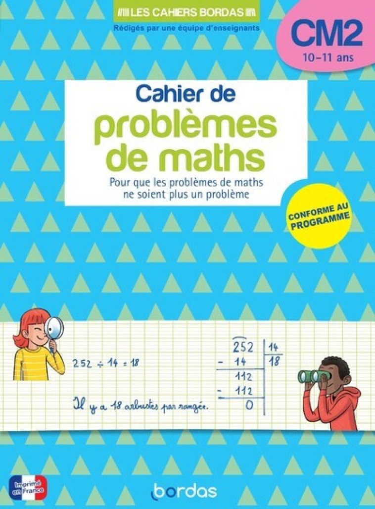 Mon cahier de problèmes de maths CM2 - Le Madec Hervé, Charles Alain, Zaba Thierry - BORDAS