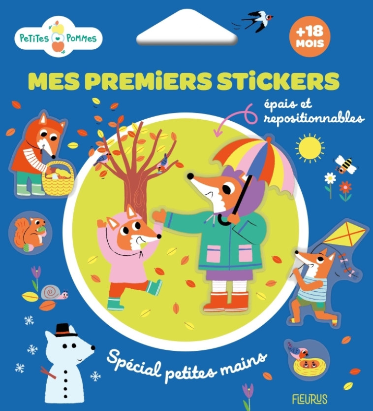 Mes premiers stickers - Au fil des saisons - Lapeyre Émilie, Chokron Sylvie - FLEURUS