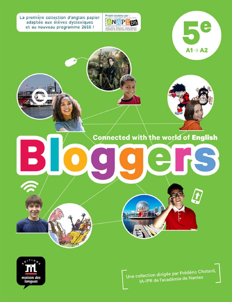 Bloggers 5e - Livre de l'élève - Collectif  - MAISON LANGUES