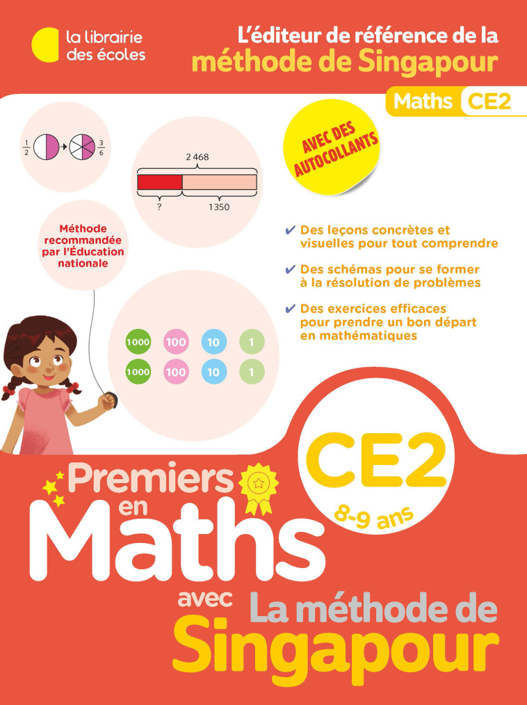 Premiers en maths - Méthode de Singapour CE2 - XXX - LIB DES ECOLES