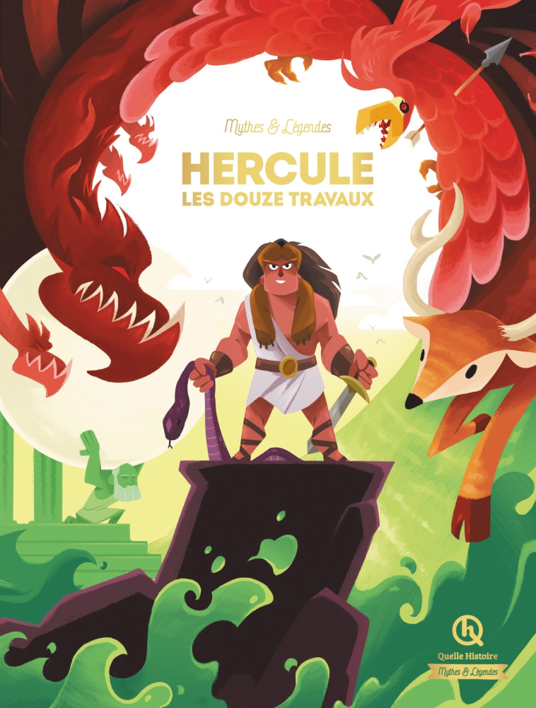 Les 12 travaux d'Hercule - BREUIL-SALLES Marine, Mona Dolets Mona Dolets, Wennagel Bruno, Ferret Mathieu, Biasse Guillaume, Tuffin Mathilde, Marie-Lou Hainsselin Marie-Lou Hainsselin, Malan Elisa, Mona Dolets , Marie-Lou Hainsselin  - QUELLE HISTOIRE