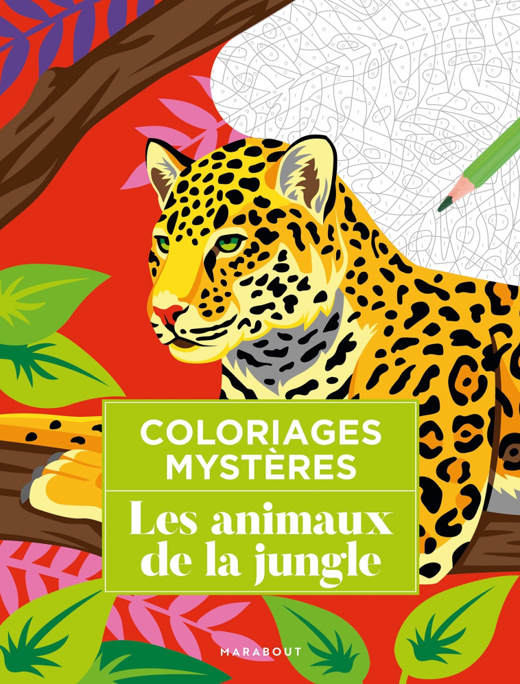 Coloriages mystères - Les animaux - Eugénie Varone - MARABOUT