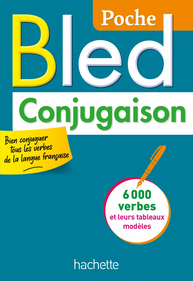 Bled Poche Conjugaison - Berlion Daniel - HACHETTE EDUC