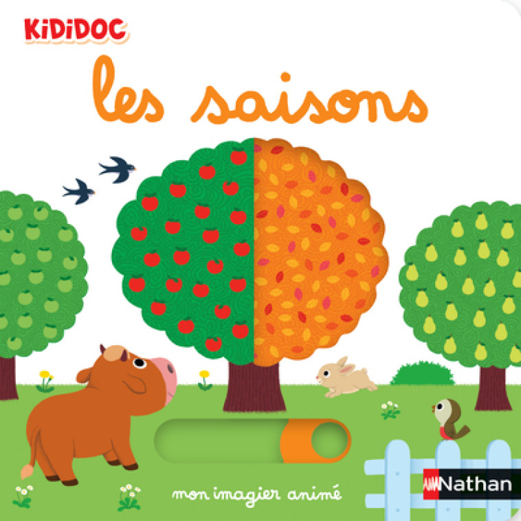 Mon imagier animé les saisons - Choux Nathalie - NATHAN