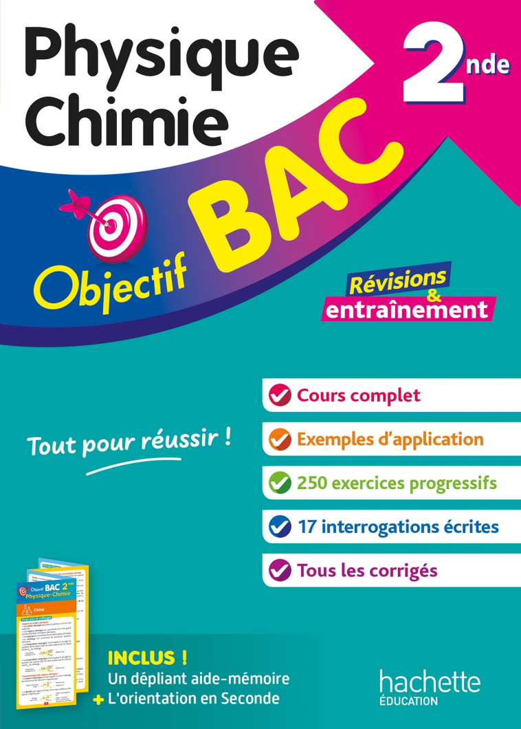 Objectif BAC Physique-Chimie 2nde - Anne Laure Ramon - HACHETTE EDUC