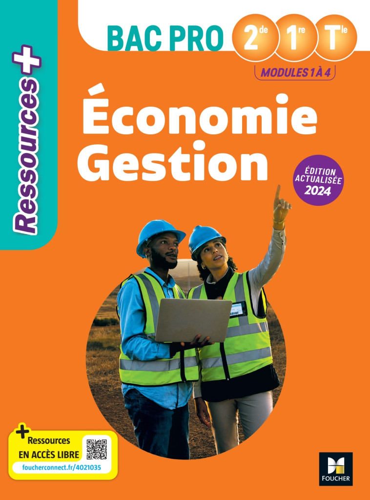 Ressources Plus - ÉCONOMIE GESTION - 2de 1re Tle Bac Pro - Ed. 2024 - Livre élève - Fages Luc - FOUCHER