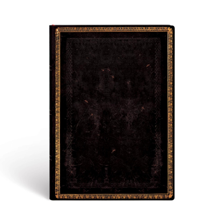 Carnet Flexis Noir Marocain - Midi - Ligné - 176 p. - XXX - PAPERBLANKS