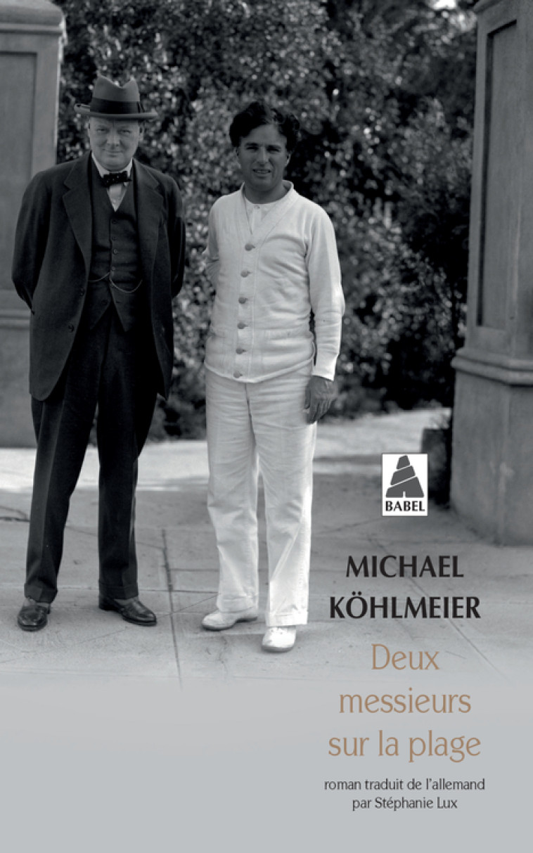 Deux messieurs sur la plage - Michael Köhlmeier, Stéphanie Lux - ACTES SUD