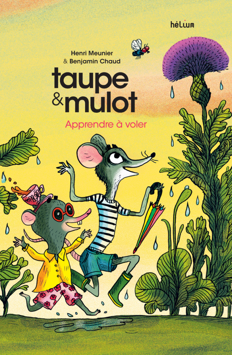 Taupe et Mulot 5 - Apprendre à voler - Henri Meunier, Benjamin Chaud - HELIUM