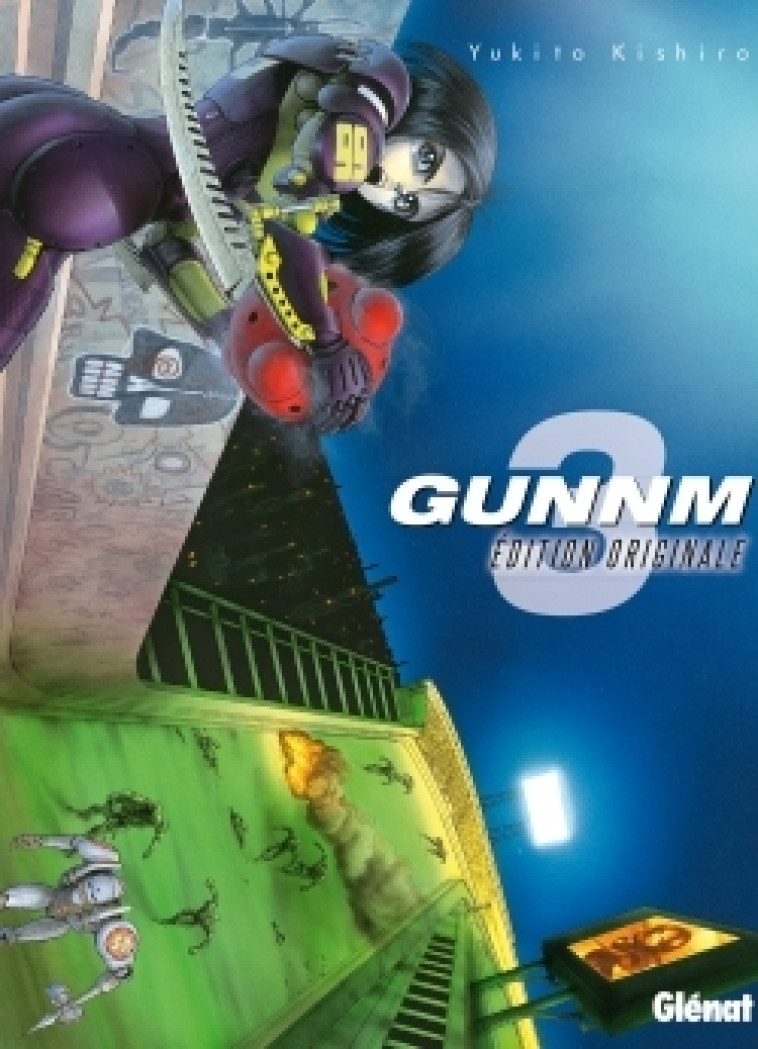 Gunnm - Édition originale - Tome 03 - Yukito Kishiro - GLENAT