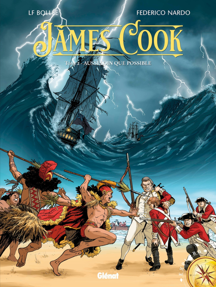 James Cook - Tome 02 - LF Bollée, Federico Nardo, Laurent-Frédéric Bollée - GLENAT