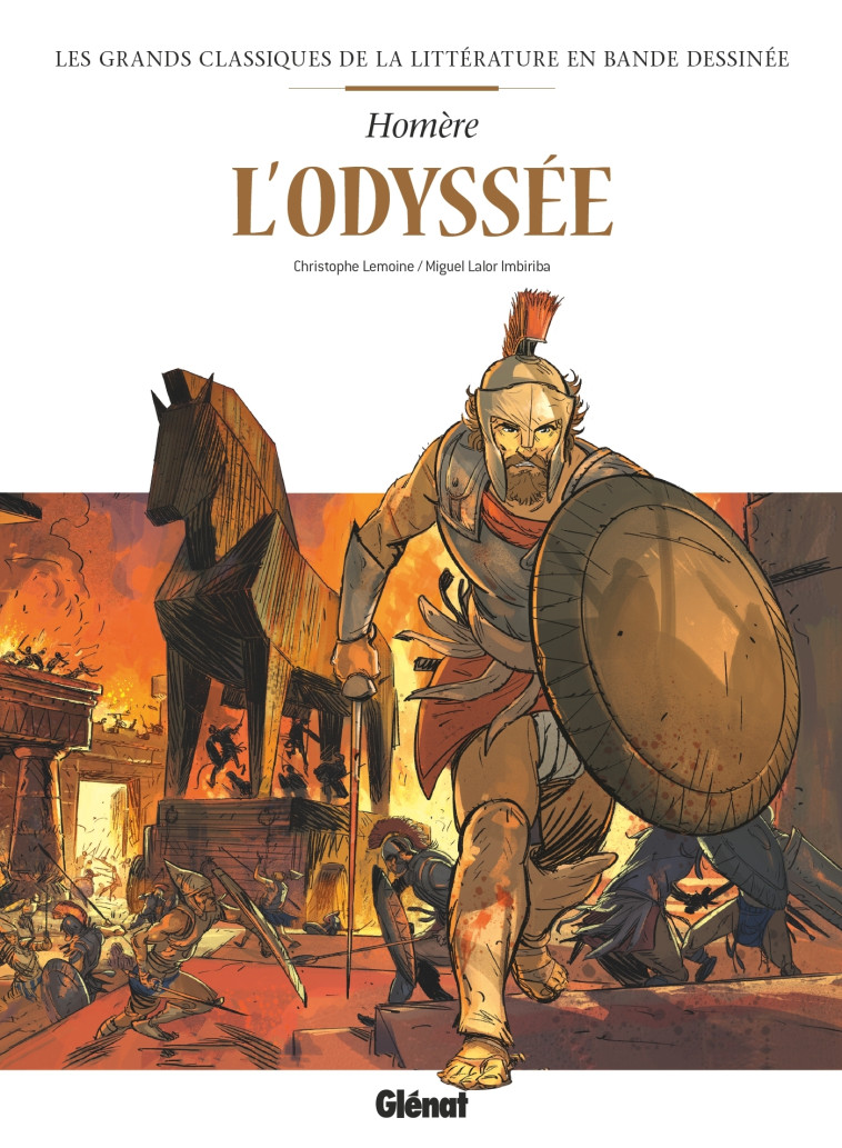 L'Odyssée en BD - Christophe Lemoine, Miguel Lalor Imbiriba, Homère Homère - GLENAT