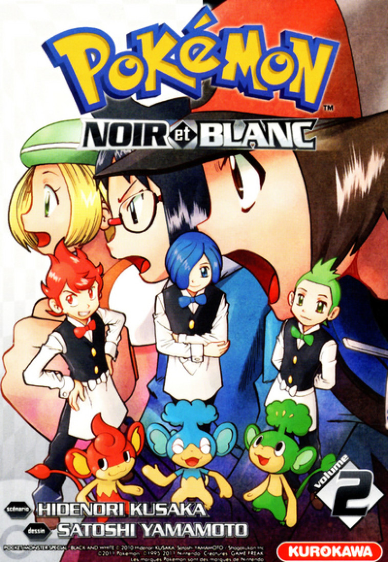 Pokémon Noir et Blanc - tome 2 - Hidenori Kusaka, Satoshi Yamamoto - KUROKAWA