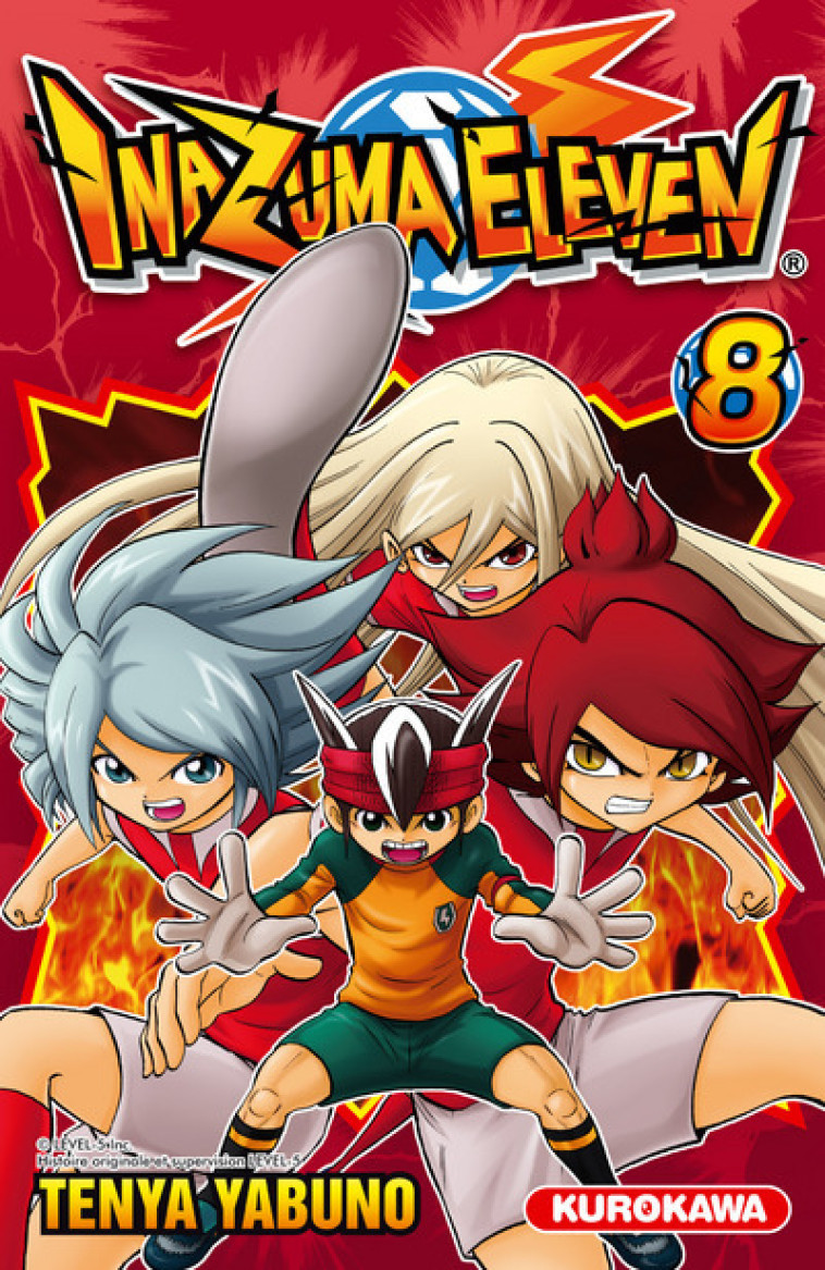 Inazuma Eleven - tome 8 - Ten'ya Yabuno, Satoko Fujimoto - KUROKAWA