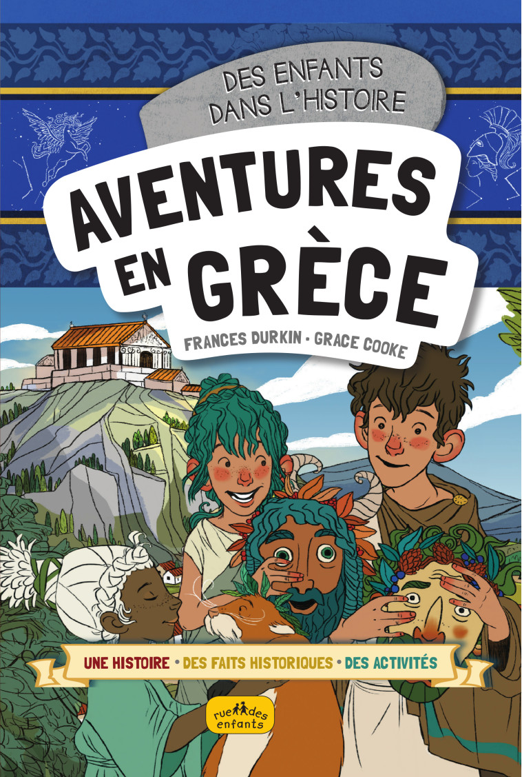 Aventures en Grèce - Grace Cooke, Frances Durkin - CTP RUE ENFANTS