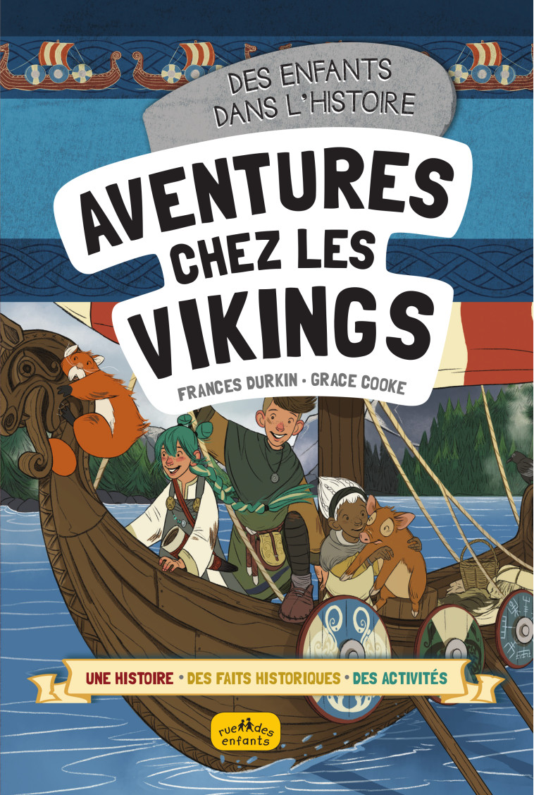 Aventures chez les Vikings - Grace Cooke, Frances Durkin - CTP RUE ENFANTS