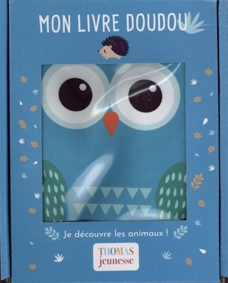 Mon livre doudou hibou  - Elena Brusi, Arthur Beauregard - THOMAS EDITIONS