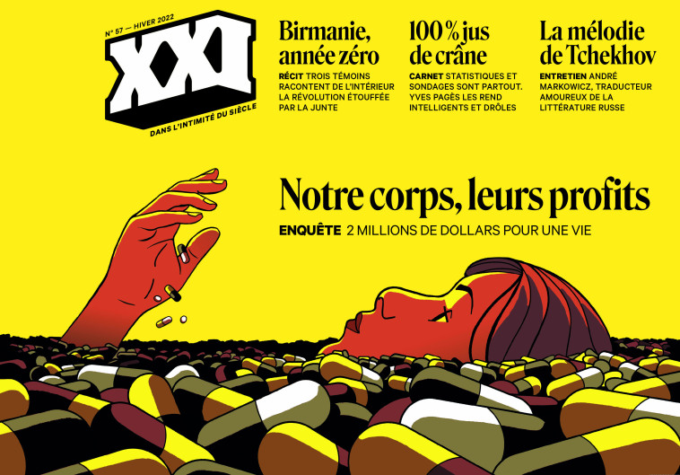 REVUE XXI N° 57 - Notre corps, leurs profits -  Collectif - XXI