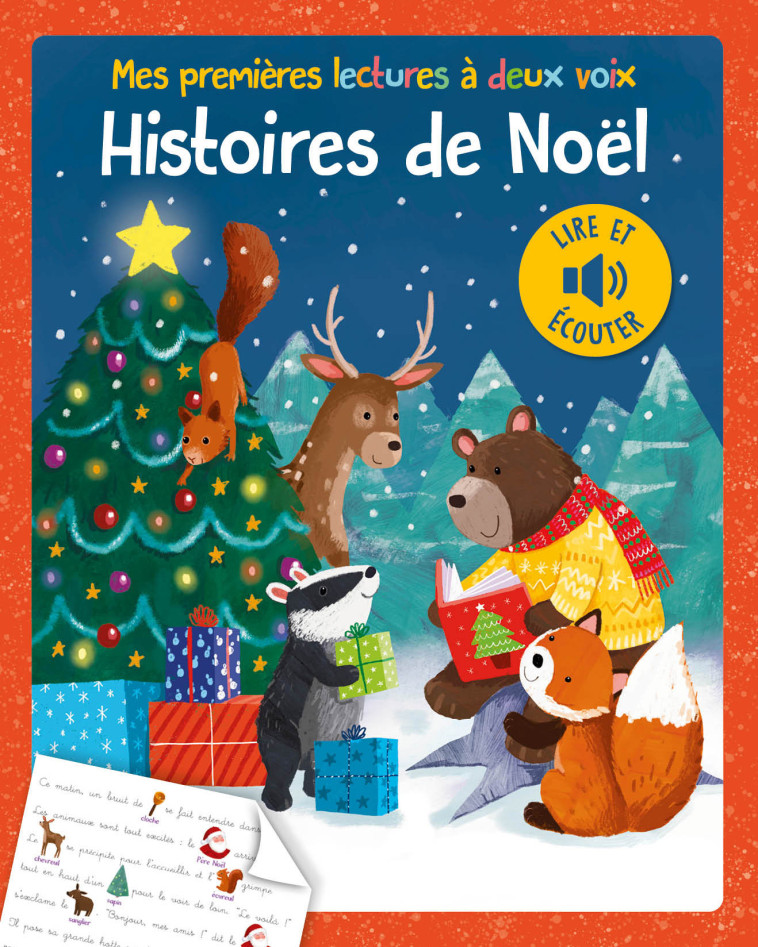 MES PREMIERES LECTURES À DEUX VOIX - HISTOIRES DE NOËL - Joanne Partis - 1 2 3 SOLEIL