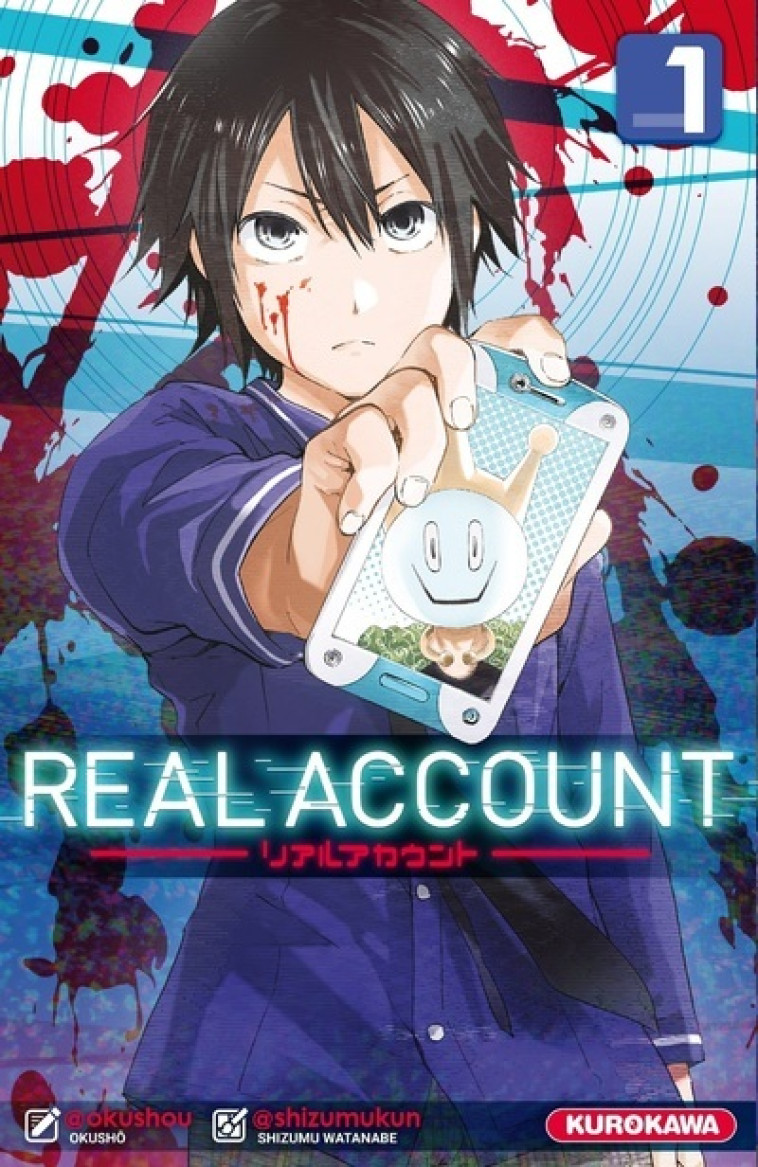 Real Account - tome 1 - Shizumu Watanabe, Satoko Fujimoto - KUROKAWA