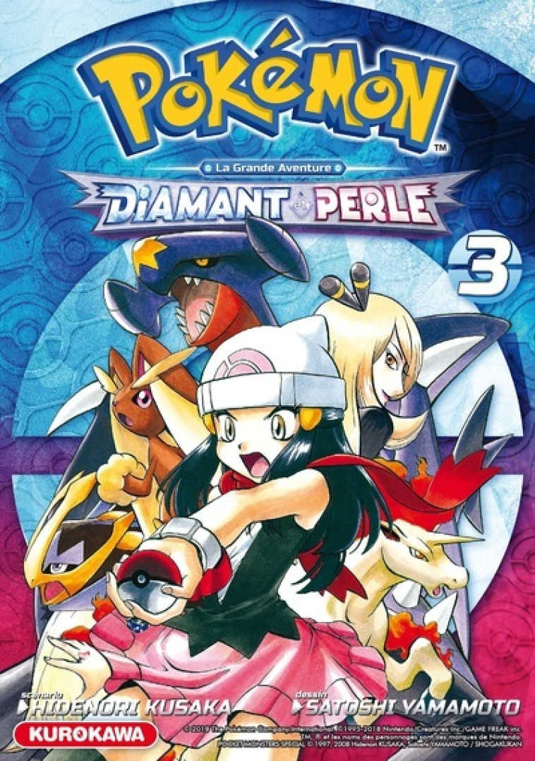 Pokémon Diamant Perle / Platine - tome 3 - Hidenori Kusaka, Satoshi Yamamoto, Fabien Vautrin - KUROKAWA