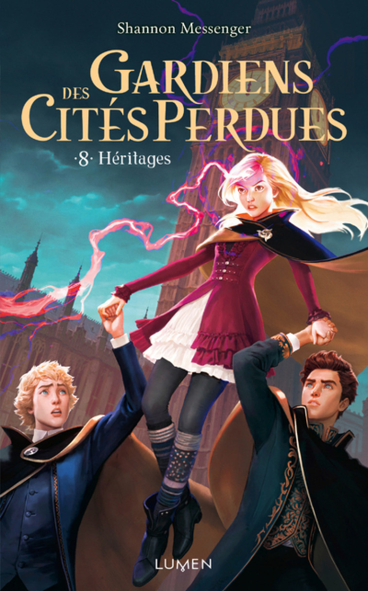 Gardiens des Cités perdues - tome 8 Héritages - Shannon Messenger, Mathilde Tamae-Bouhon, Laureline Chaplain - LUMEN